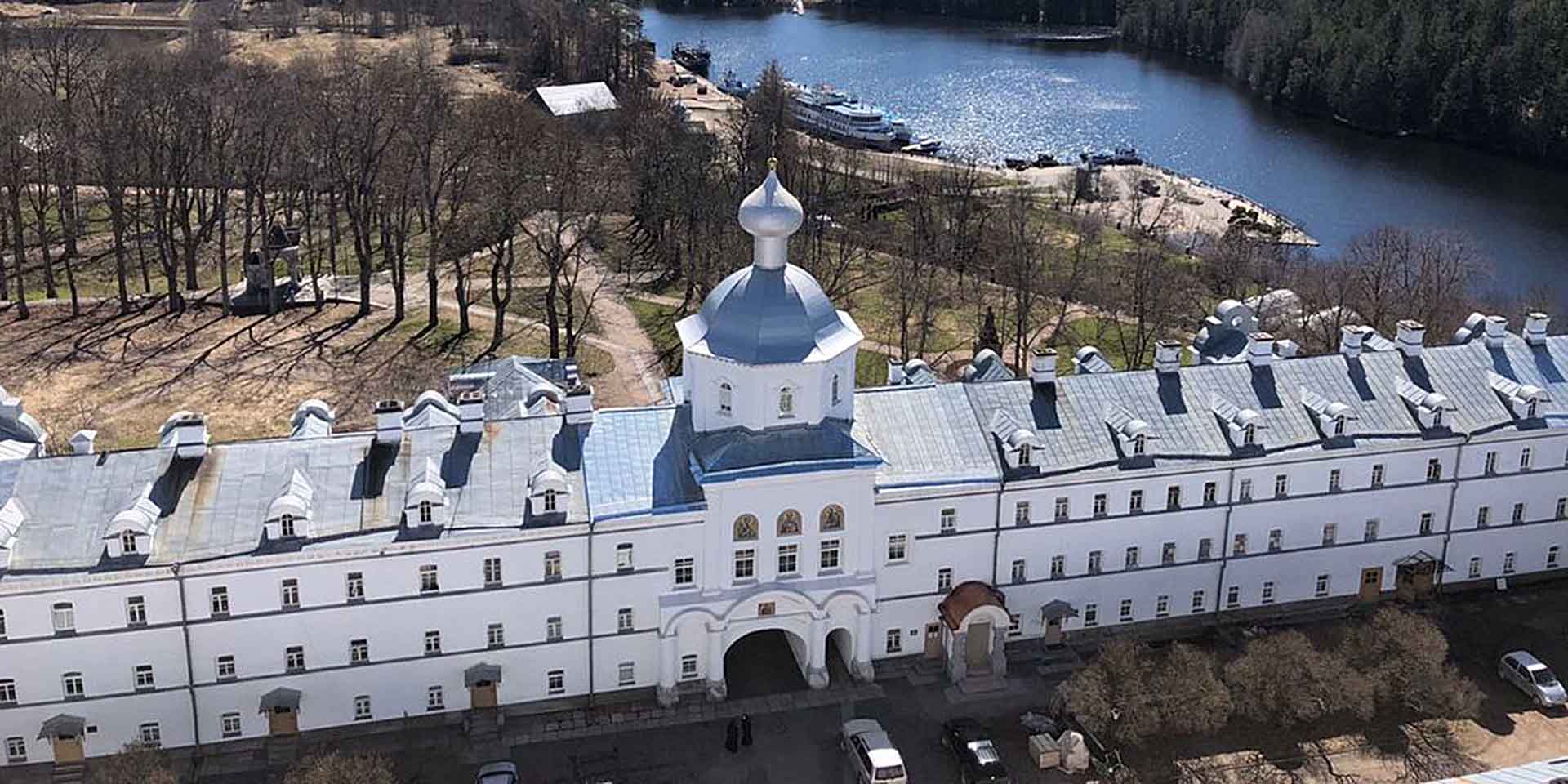 Тихвинский мост Валаам